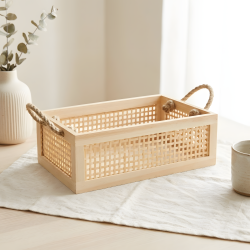 Wooden Basket Small